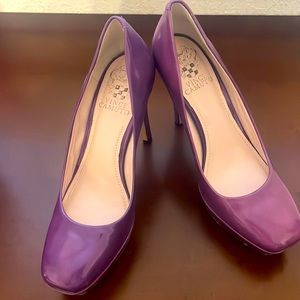 🛍️SOLD🛍️~ Gorgeous Vince Camuto Platform Eggplant Heel Sz 6